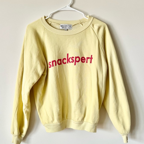 Wild fox boutique snackspert Crewneck sweatshirt - Picture 1 of 4